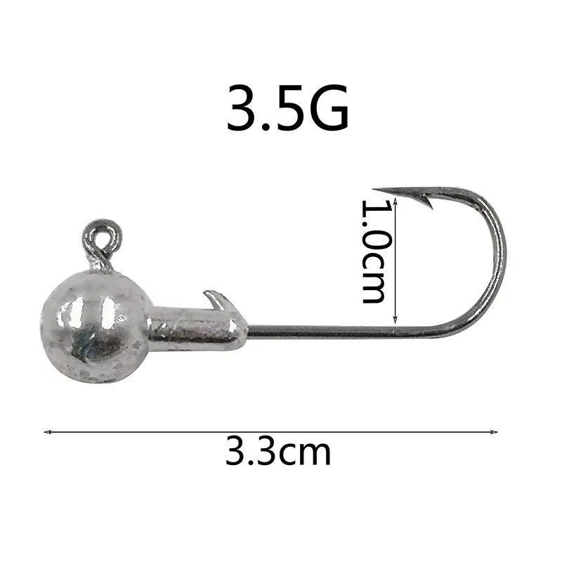 10 PSC/Lot Soft Fishing Hooks