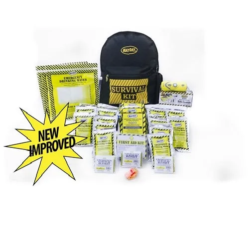 3-person Emergency Backpack Kit