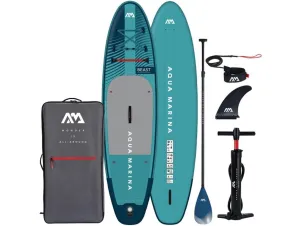 Aqua Marina Beast (Aqua Splash) - iSUP- W/ Hybrid Paddle - SUP Package - In Stock