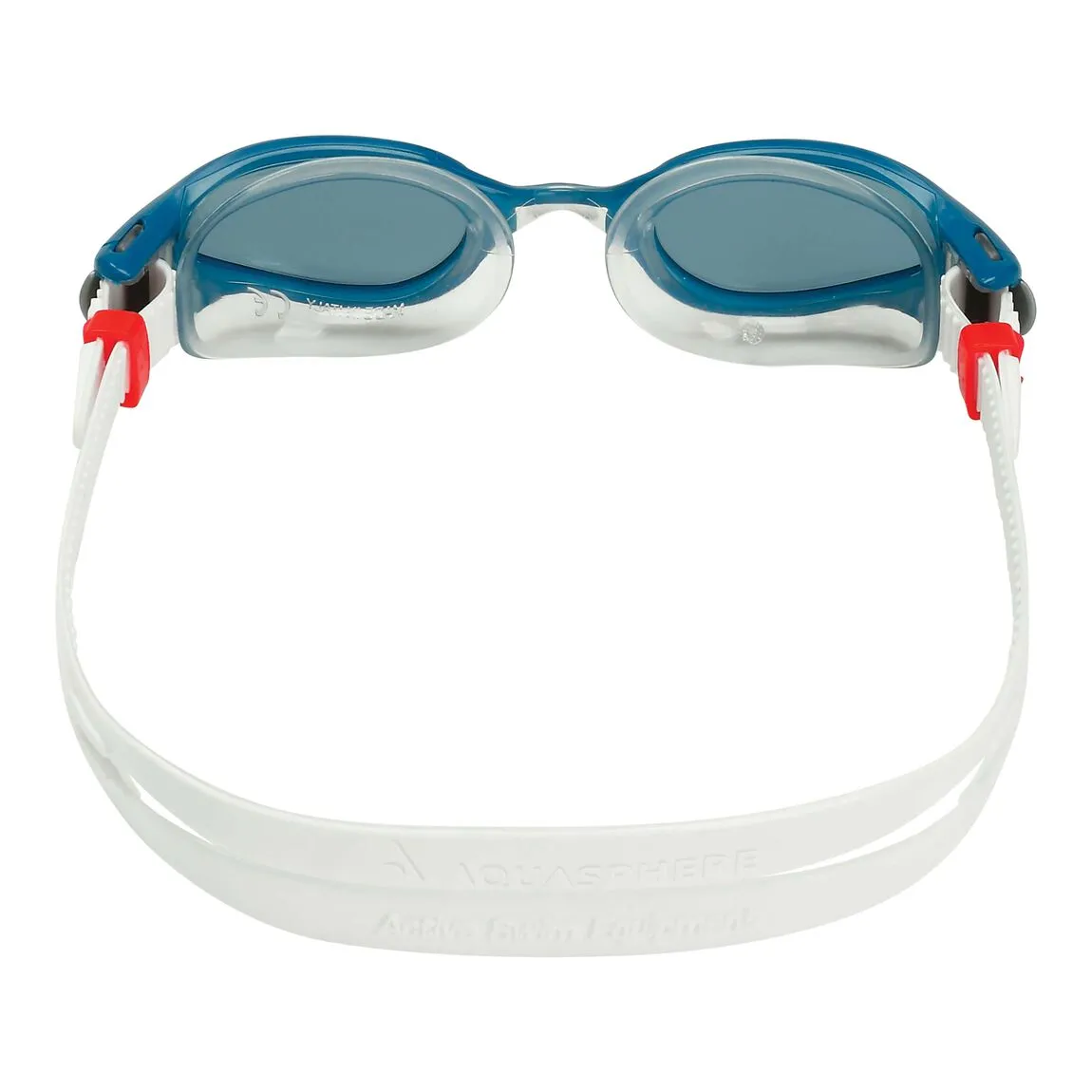 Aqua Sphere Kaiman Exo Smoke Lens Swim Goggles, Transparent/Petrol