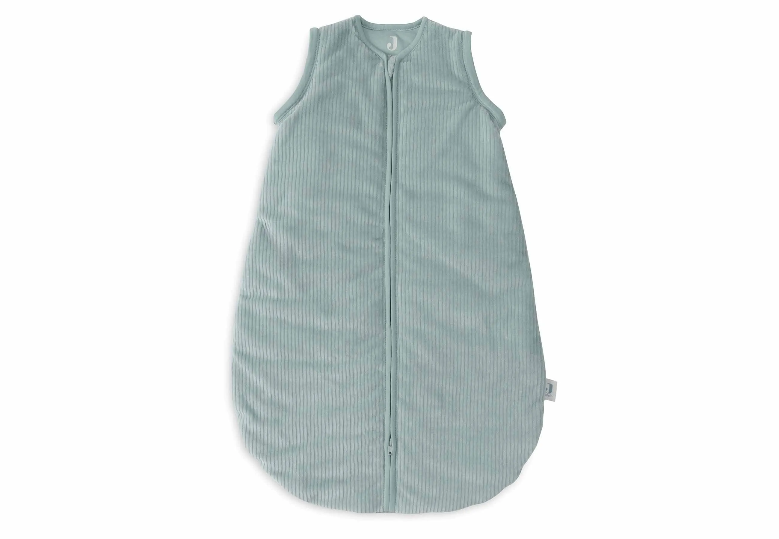 Baby Sleeping Bag with Removable Sleeves Round 110cm Rib - Sea Green