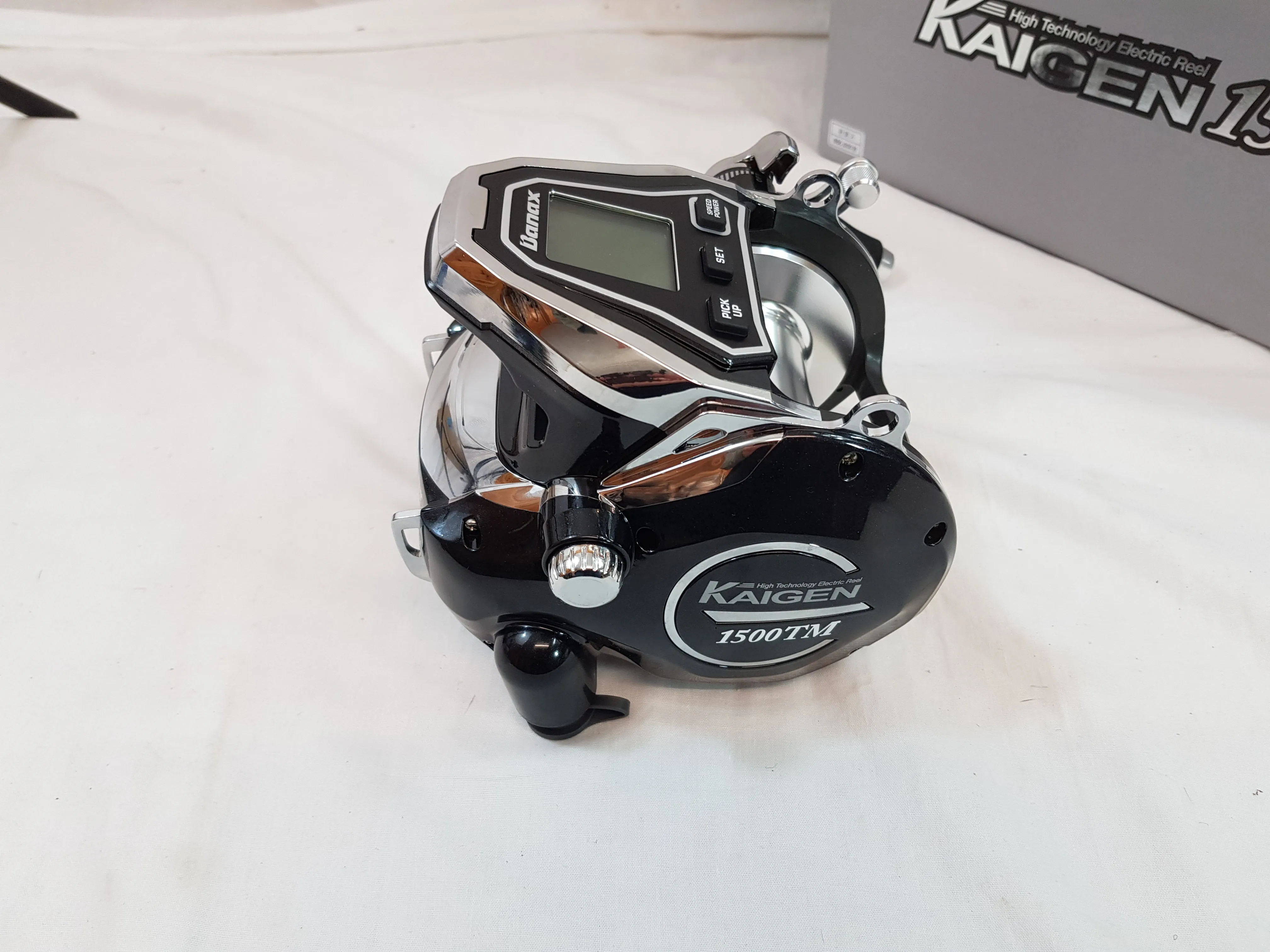 BANAX KAIGEN 1500 TWIN MOTOR ELECTRIC MULTIPLIER REEL NEW MODEL