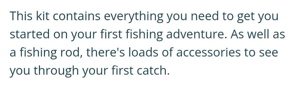 Beginners Fishing Kit For Kids