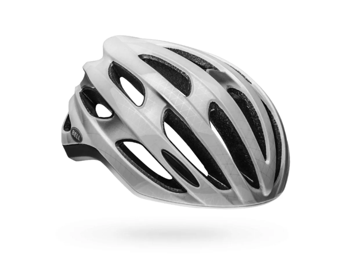 Bell Formula Road Helmet - Matt White-Silver