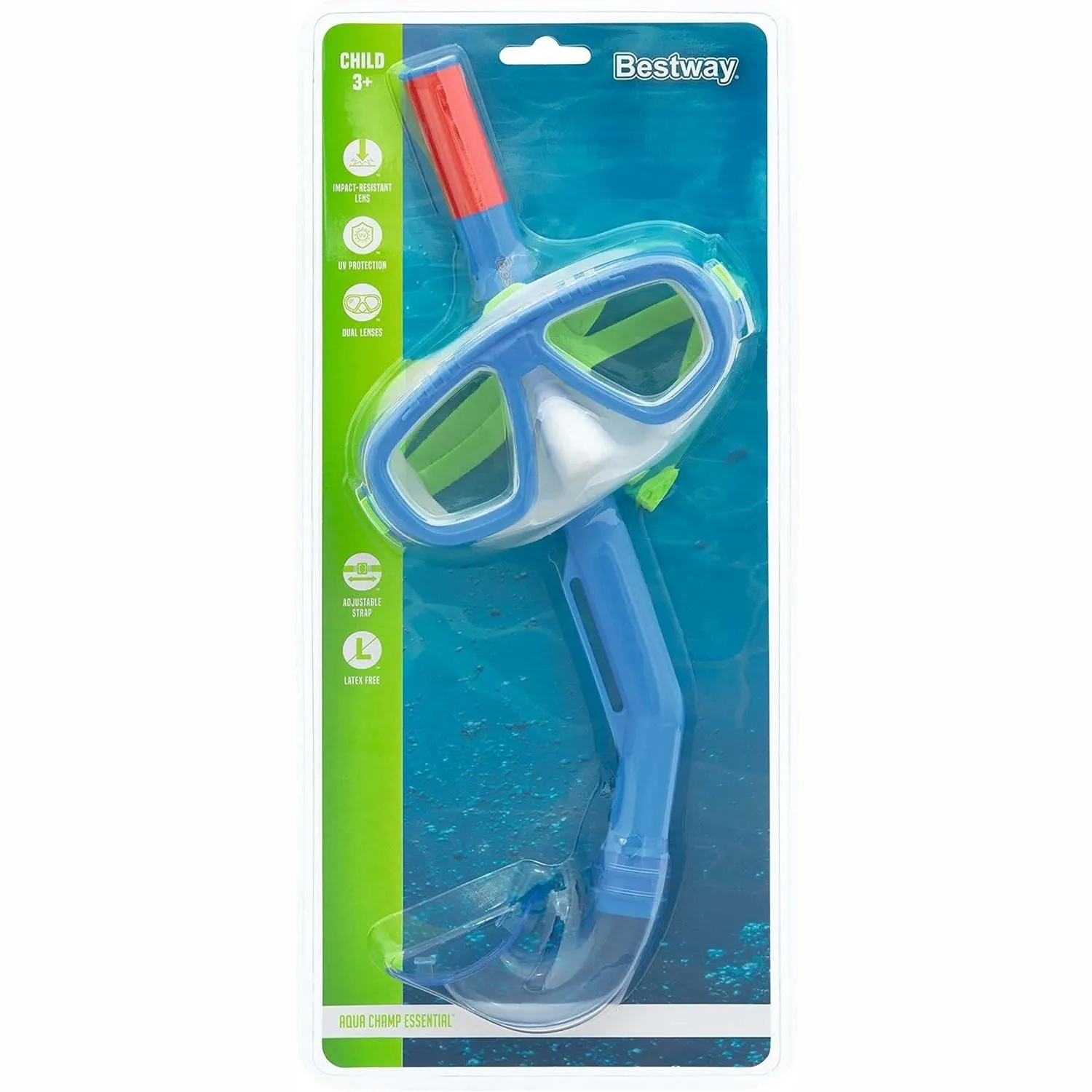 Bestway Aqua Champ Snorkel Swimming Mask [WS]