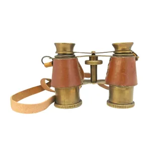 Brass Leather Binocular BB015