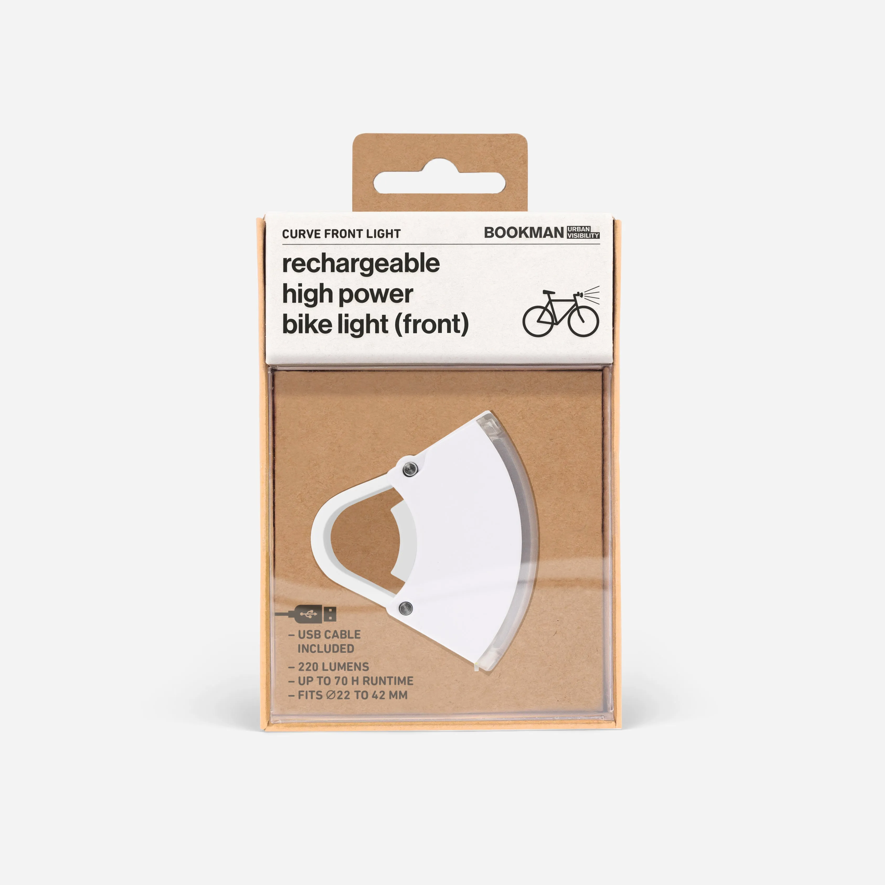 Curve Front Bike Light