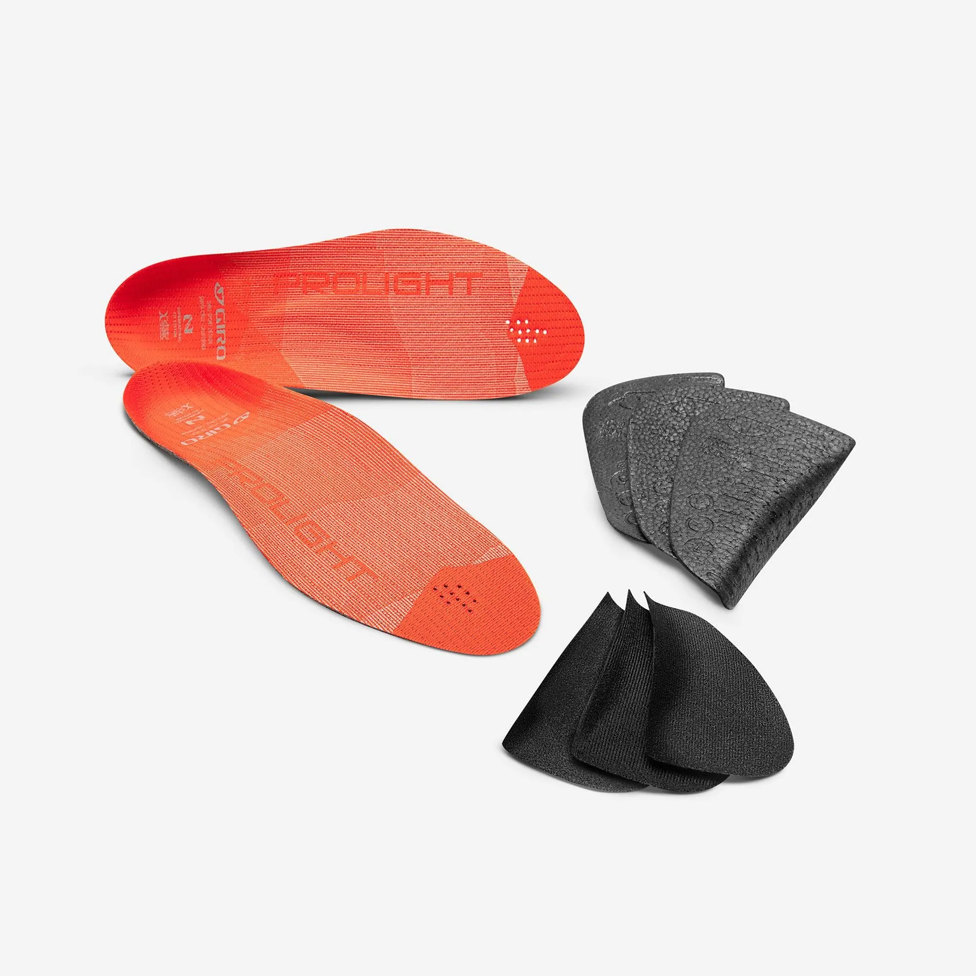 Giro Women'S Prolight Supernatural Insole Fit Kit 2023: Silver/White 38-39.5