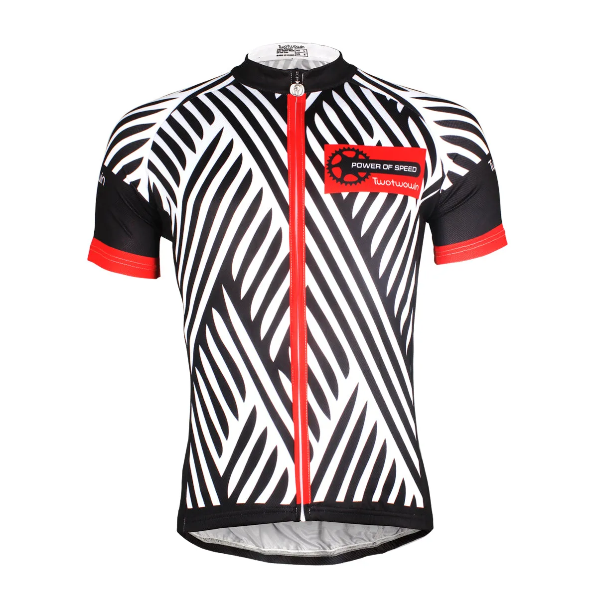 Ilpaladino POWER OF SPEED Men's Breathable  Short-Sleeve Cycling Jersey/Suit Bicycling Shirts Summer Quick Dry Sport Wear NO.715/716