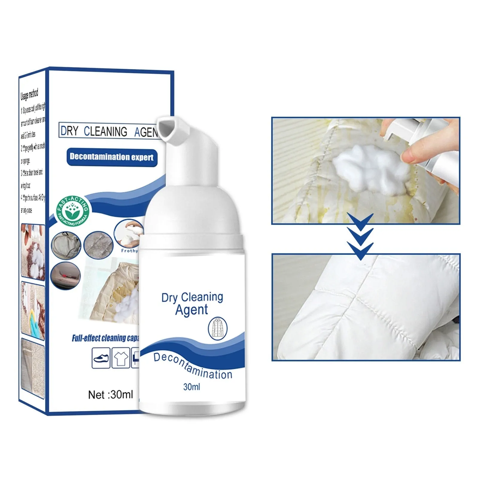 love46  Dry Cleaner Down Jacket Wash Free Foam Sprays 30ML