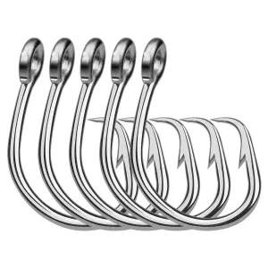 Lureswholesale® 5pc Saltwater Ocean Boat Circle Hook