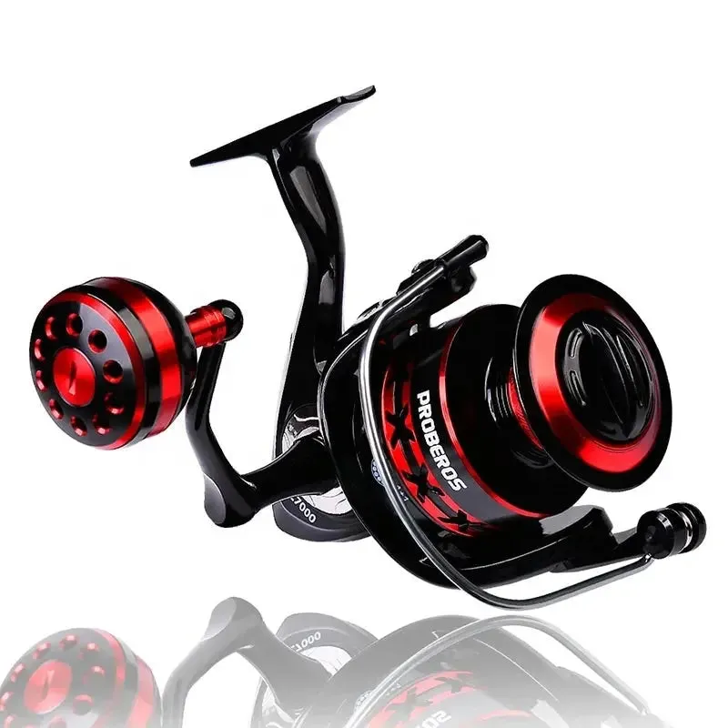 Lureswholesale® CNC Machine Spinning Reel 11-21KG Max Drag Metal Spool