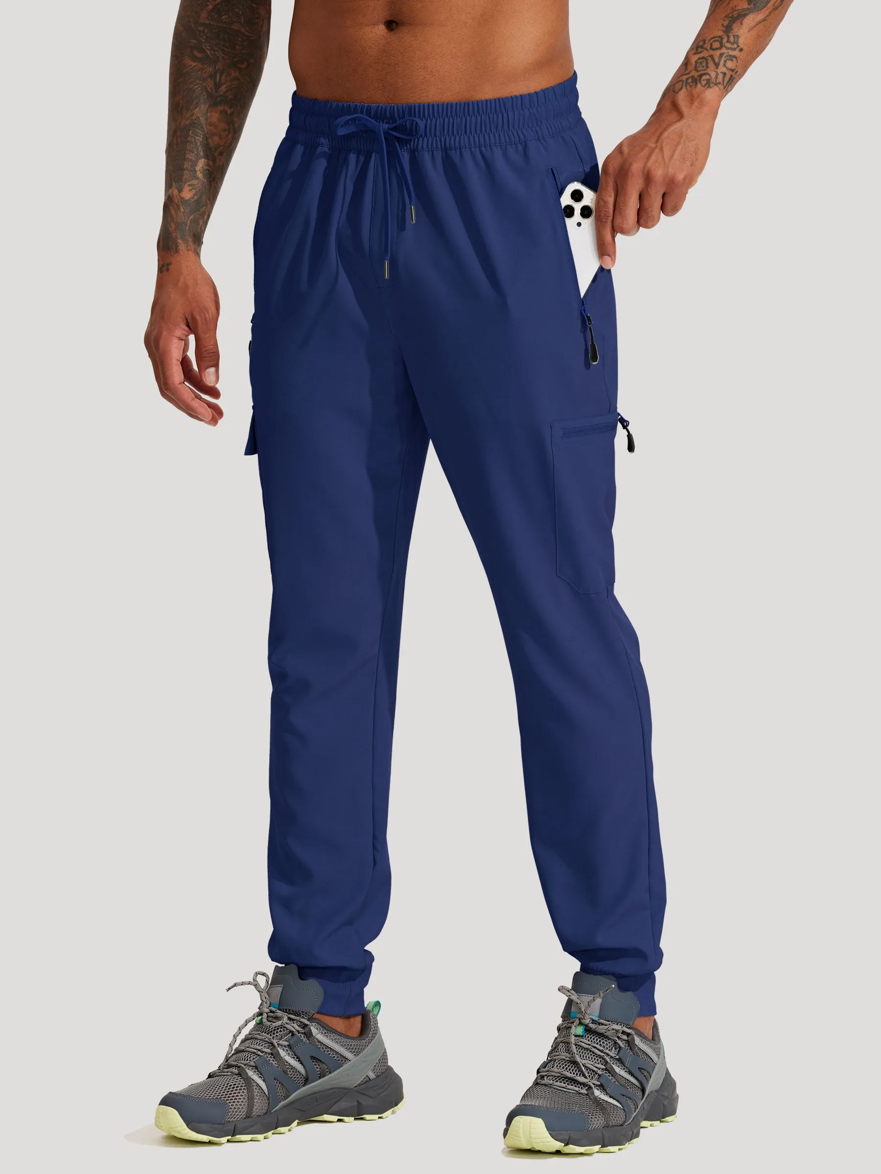 Men's Lightweight Cargo Joggers