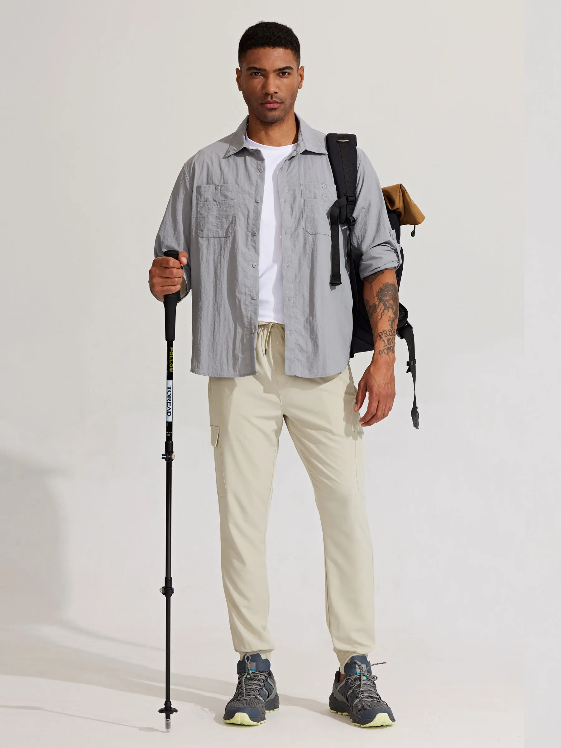 Men's Lightweight Cargo Joggers