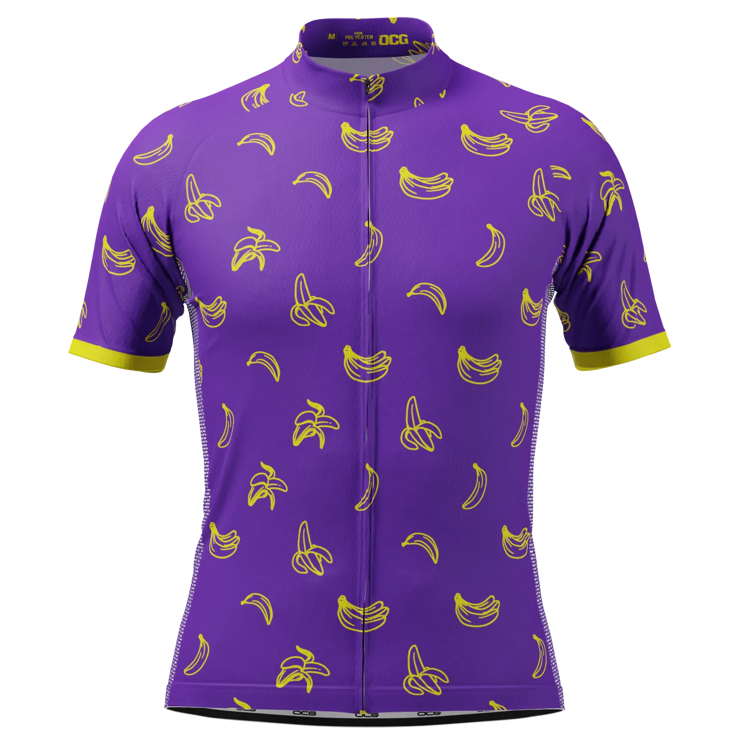Men's Must Be Bananas Short Sleeve Cycling Jersey