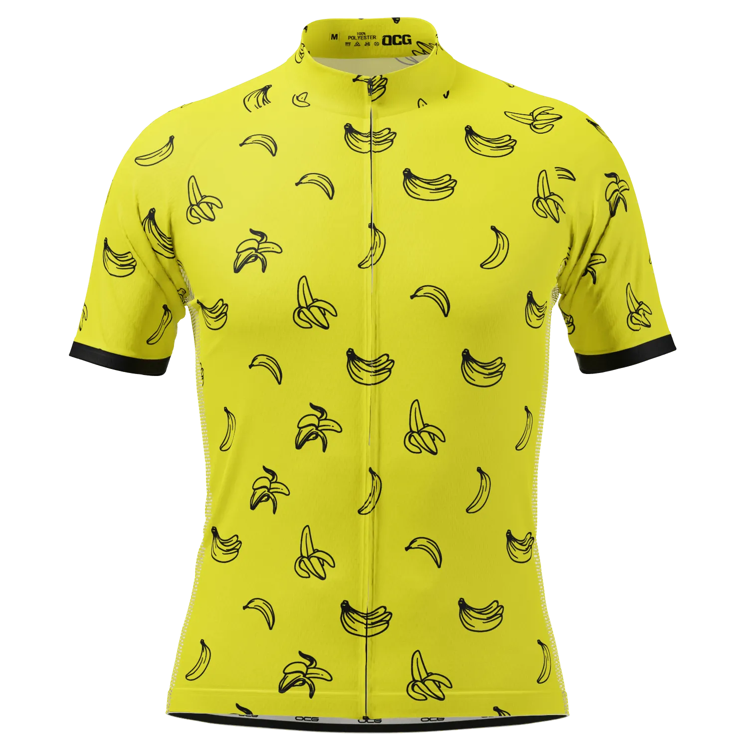 Men's Must Be Bananas Short Sleeve Cycling Jersey