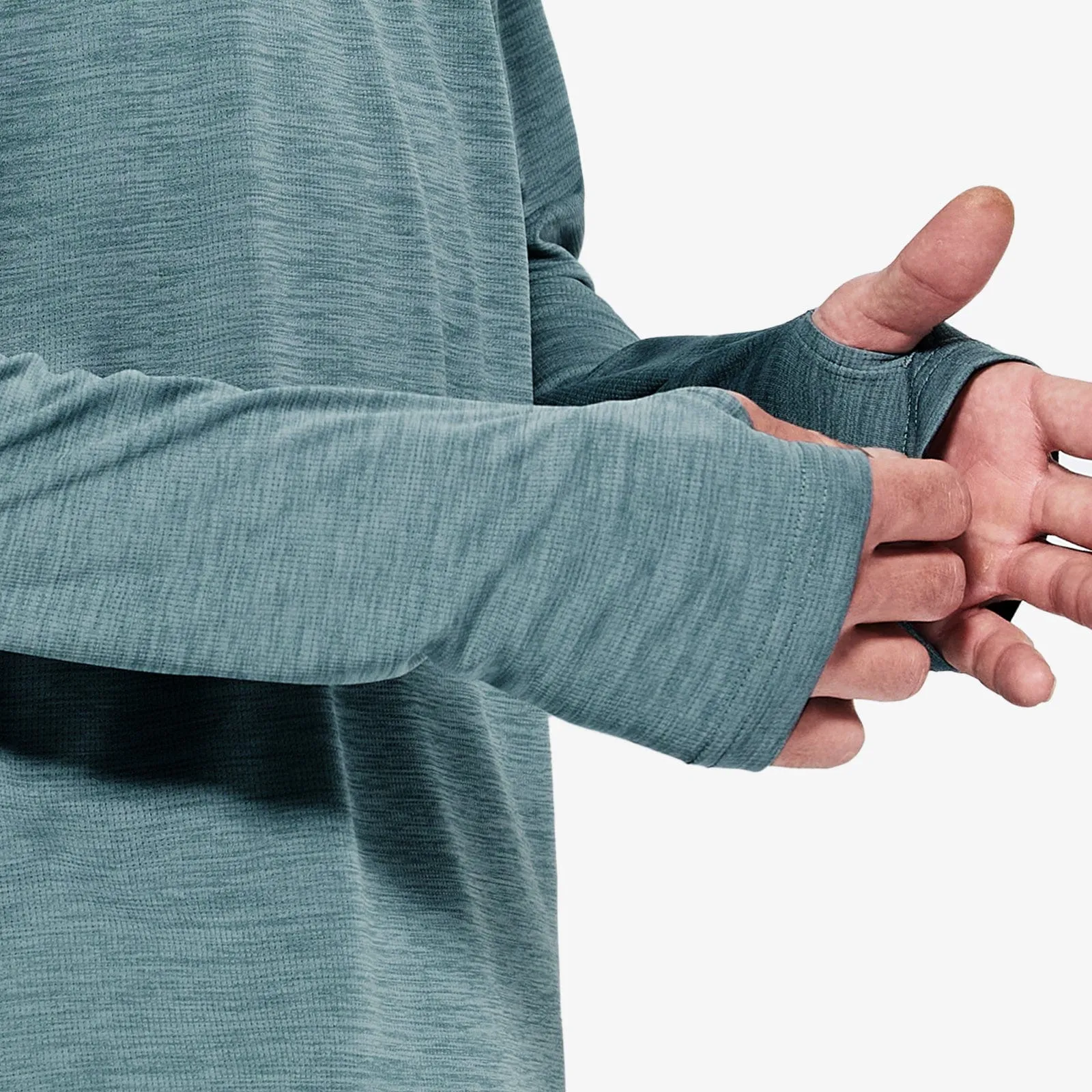 Men's UPF 50  Sun Protection Shirts Quick Dry with Thumb Holes