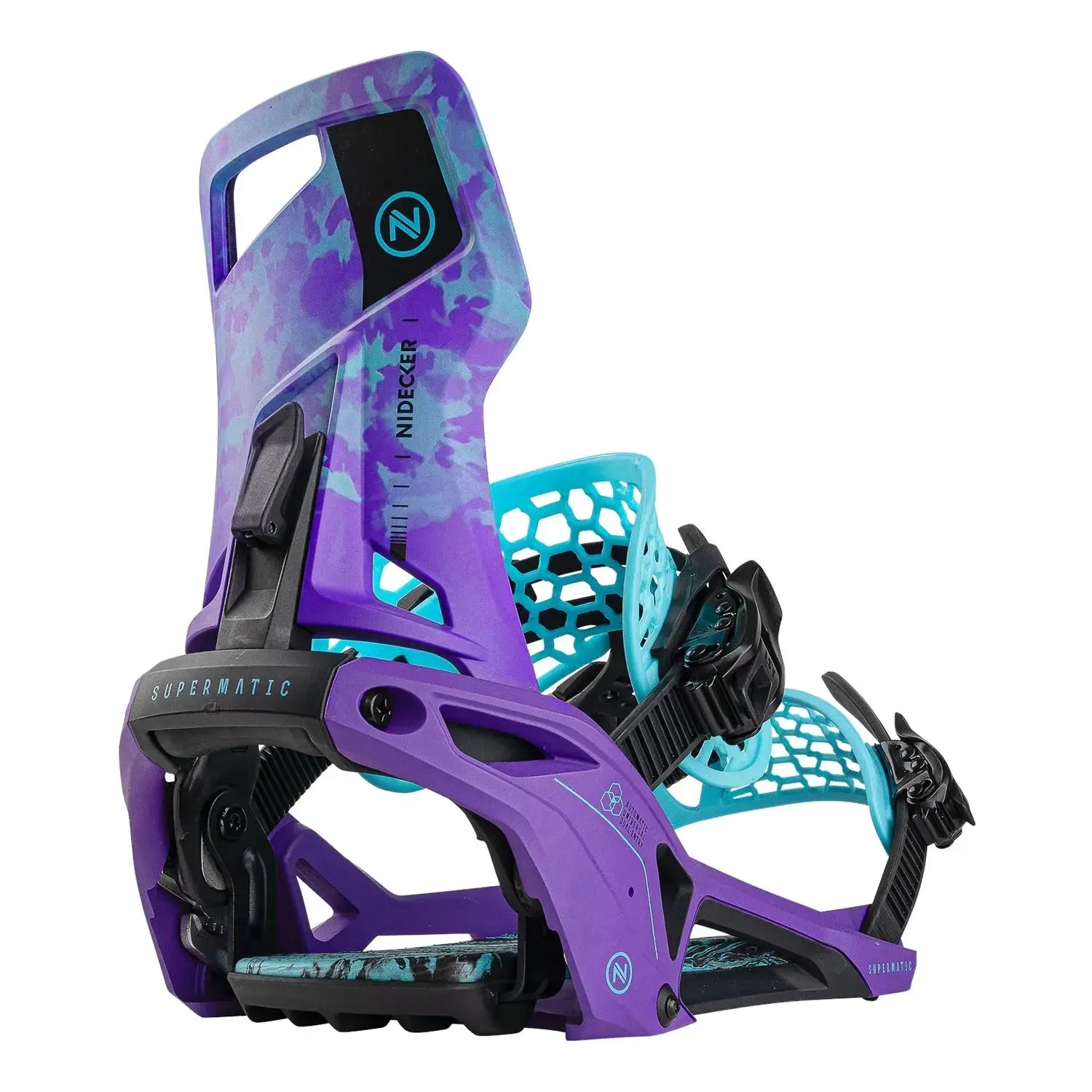 Nidecker Supermatic Bindings Joker Purple
