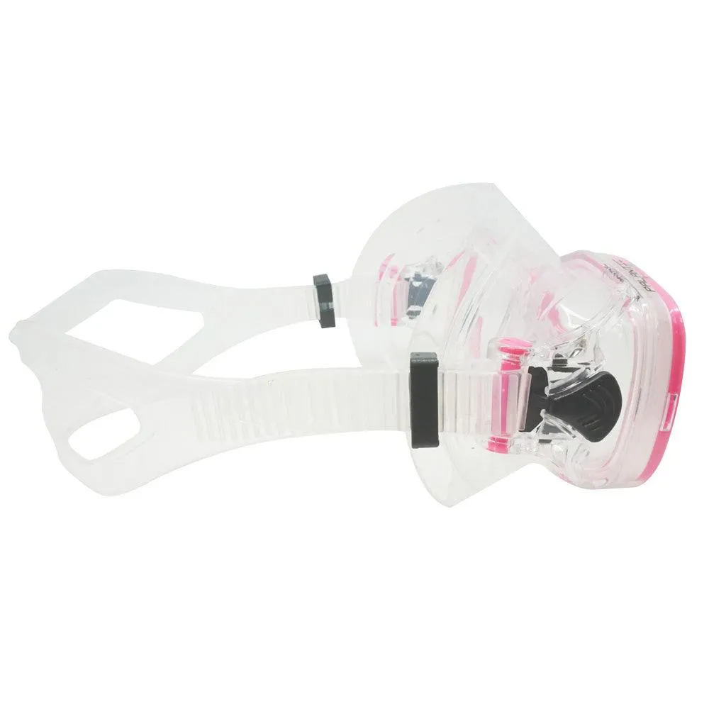 Palantic Pink Jr. Diving/Snorkeling Prescription Dive Mask with RX Lenses