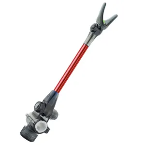 Quick Release Bracket Rear-Hanging Fishing Rod Antenna Pole(Red)