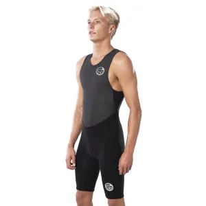 Rip Curl Dawn Patrol Short John Wetsuit - Black