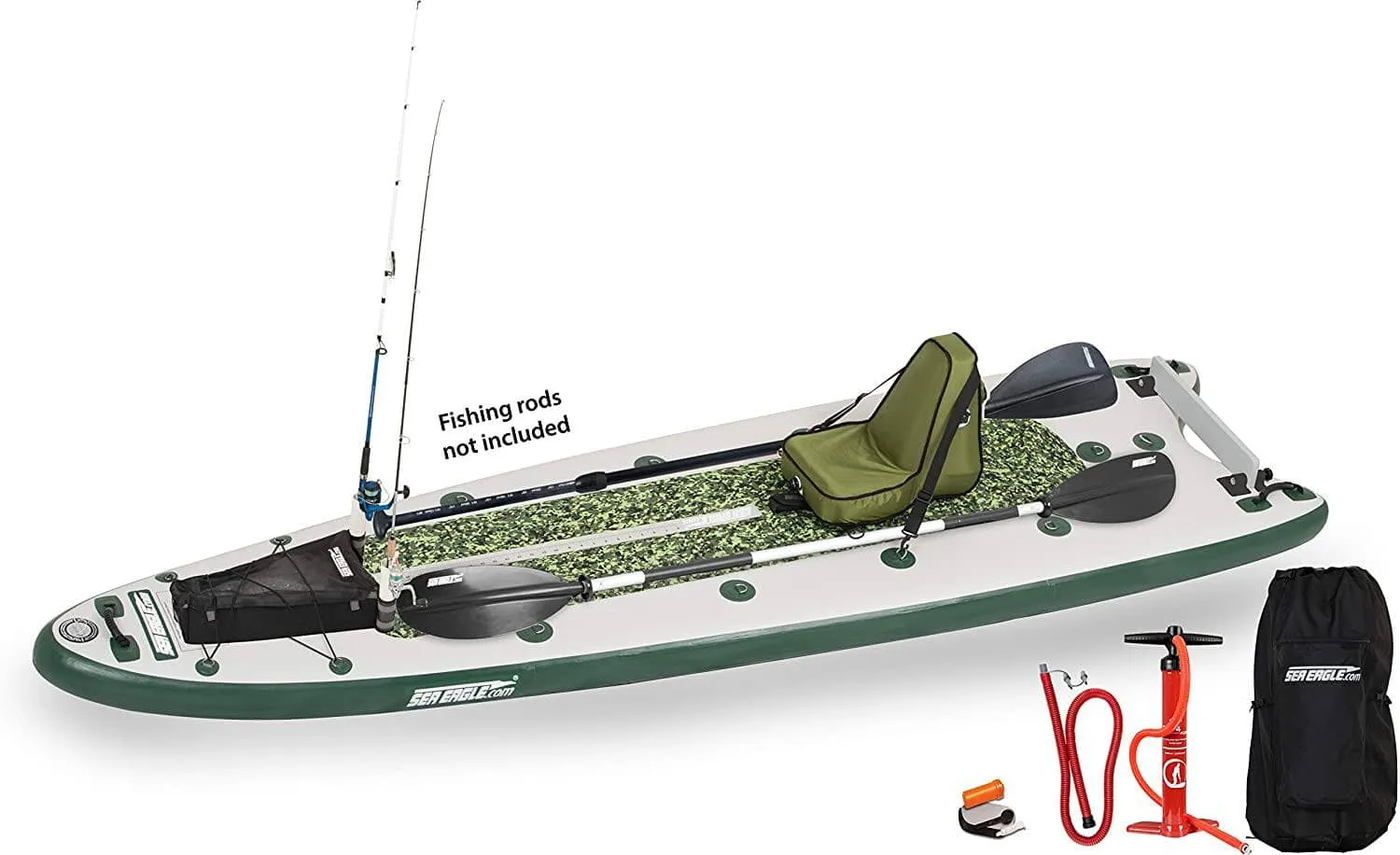 Sea Eagle FishSUP 126 Inflatable SUP Deluxe Package