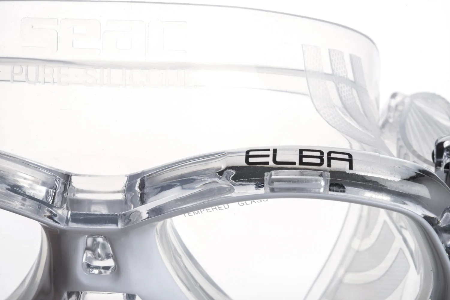 SEAC Elba Snorkeling and Swimming Soft Silicone Dual Lens Mask