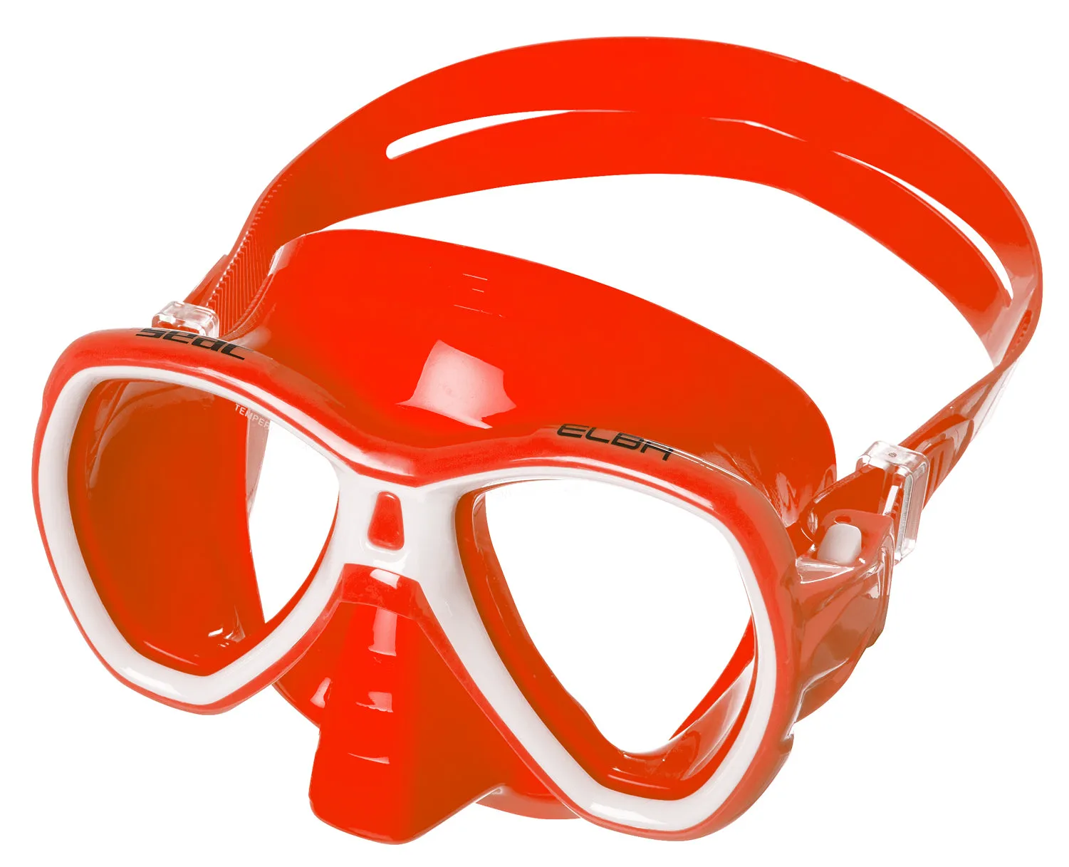 SEAC Elba Snorkeling and Swimming Soft Silicone Dual Lens Mask