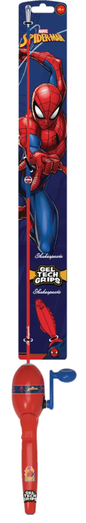 Shakespeare Spider-Man Beginner Kids Fishing Kit