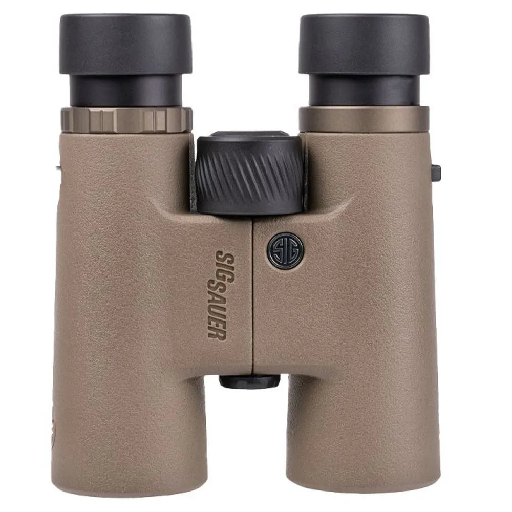 Sig Sauer Canyon HD Binocular, 10x42, HD Lens, Closed Bridge - FDE