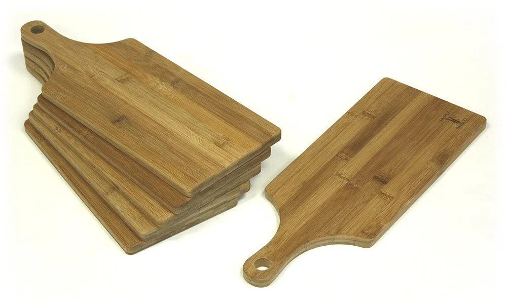 Simply Bamboo Brown 6 Piece Napa Paddle Board Set - 16.63"