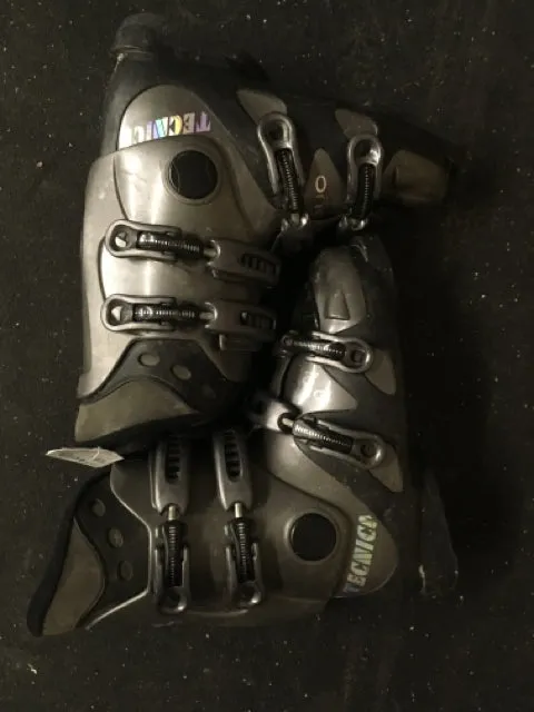 Technica Duo Black Size 24.5 Used Downhill Ski Boots