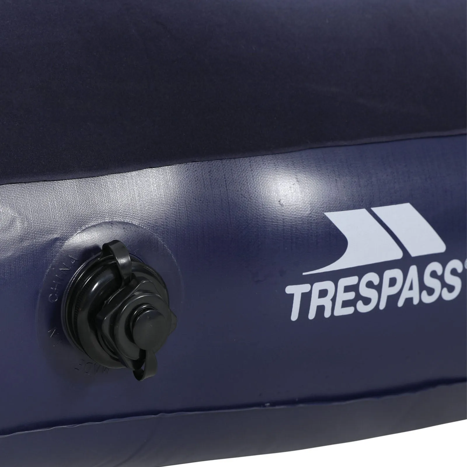 Trespass Camping Blow Up Inflateable Air Bed - Double - Blue