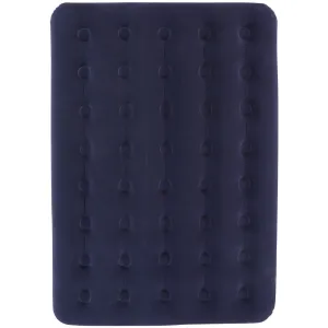 Trespass Camping Blow Up Inflateable Air Bed - Double - Blue