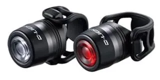 USB Bicycle Lights Front & Rear Set | D-light